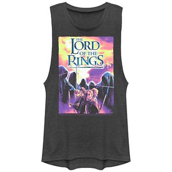 Juniors' The Lord Of The Rings Dark Enemies Graphic Tank Top