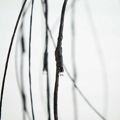 nearly natural 4-ft. Pre-Lit Halloween Black Willow Artificial Fall Tree