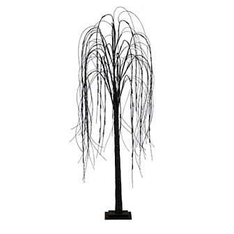 nearly natural 5-ft. Pre-Lit Halloween Black Willow Artificial Fall Tree