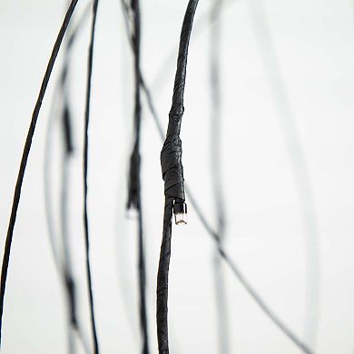 nearly natural 5-ft. Pre-Lit Halloween Black Willow Artificial Fall Tree