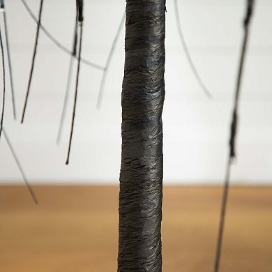 nearly natural 5-ft. Pre-Lit Halloween Black Willow Artificial Fall Tree
