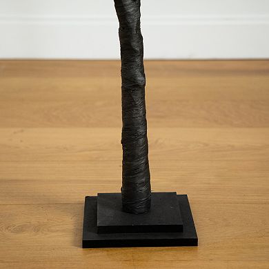 nearly natural 5-ft. Pre-Lit Halloween Deluxe Black Twig Artificial Fall Tree