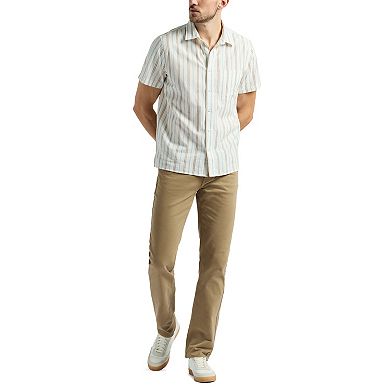 Men's Buffalo Jeans Woven Short Sleeve Button Down Shirt