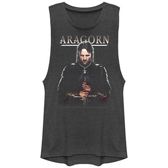 Juniors' The Lord Of The Rings Aragorn Graphic Tank Top