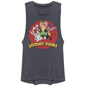 Juniors' Looney Tunes Group Shot Graphic Tank Top