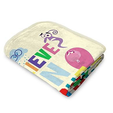 Disney / Pixar's Inside Out 2 "Believe In Yourself" Silk Touch Throw Blanket