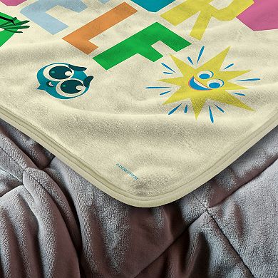 Disney / Pixar's Inside Out 2 "Believe In Yourself" Silk Touch Throw Blanket