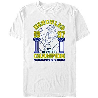 Disney's Hercules Mt. Olympus Champion 1997 Big & Tall Graphic Tee