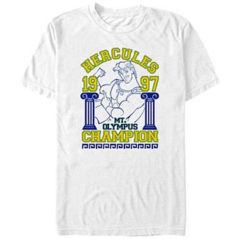 Disney's Hercules Mt. Olympus Champion 1997 Big & Tall Graphic Tee