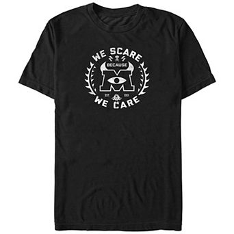 Disney / Pixar's Monsters Inc We Scare Because We Care Big & Tall Graphic Tee
