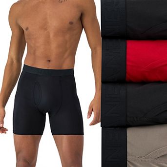Men's Hanes® Ultimate 4-Pack Comfort Sport Performance Stretch Boxer Brief Underwear
