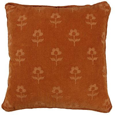 Sonoma Goods For Life® Tonal Floral Embroidery Throw Pillow