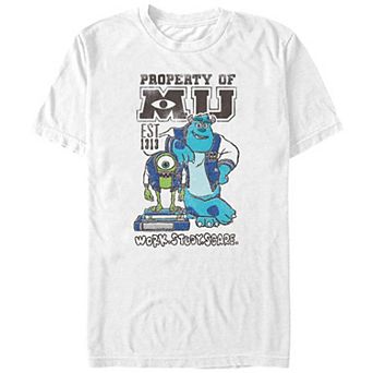 Disney / Pixar's Monsters University Property Of MU Work Study Scare Big & Tall Graphic Tee