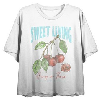 Juniors' Sweet Living Hang In There Graphic Tee