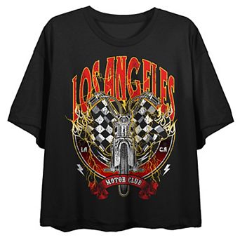 Juniors' Los Angeles Motor Club Graphic Tee
