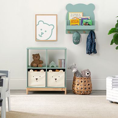 Baby Gap® Brannan Bear Wall Shelf with 4 Hooks