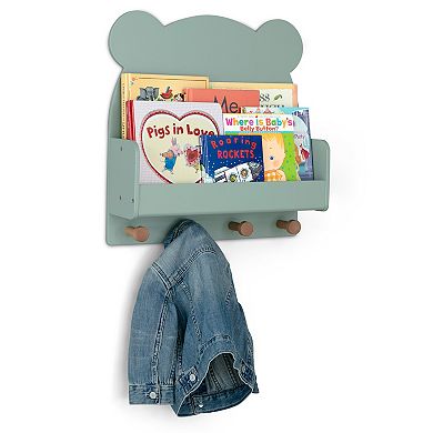 Baby Gap® Brannan Bear Wall Shelf with 4 Hooks