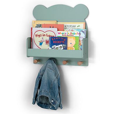 Baby Gap® Brannan Bear Wall Shelf with 4 Hooks