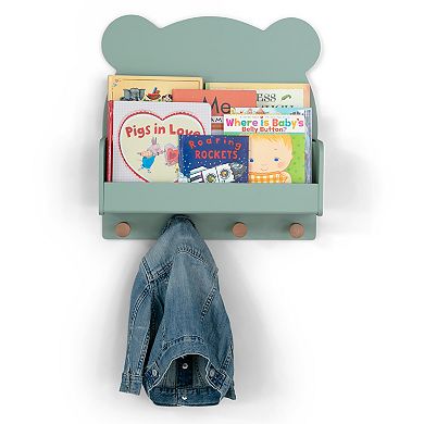 Baby Gap® Brannan Bear Wall Shelf with 4 Hooks