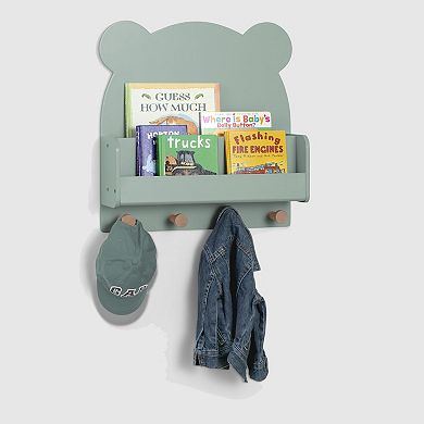 Baby Gap® Brannan Bear Wall Shelf with 4 Hooks