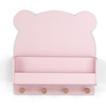Baby Gap® Brannan Bear Wall Shelf with 4 Hooks