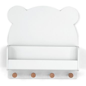 Baby Gap® Brannan Bear Wall Shelf with 4 Hooks