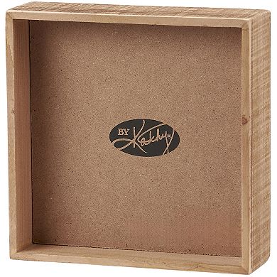 By Kathy Dogs Welcome Box Sign Table Decor