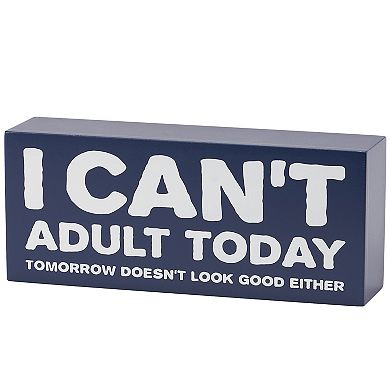 By Kathy "I Can't Adult Today" Ballcap & Sign Gift Box