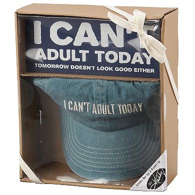 By Kathy "I Can't Adult Today" Ballcap & Sign Gift Box