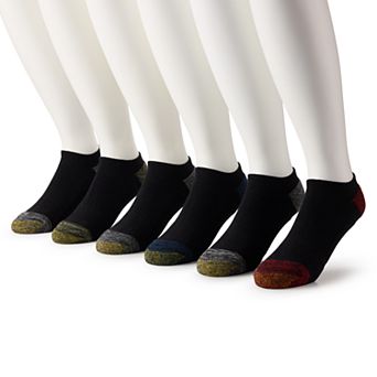 Men's GOLDTOE® 6-Pack Athletic FIT TEC Cushion No Show Socks
