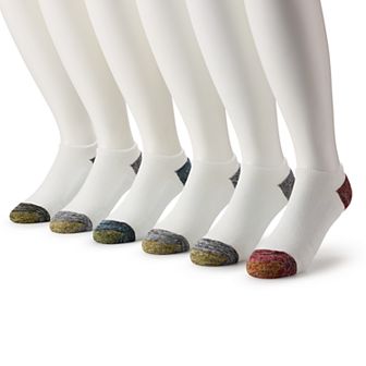 Men's GOLDTOE® 6-Pack Athletic FIT TEC Cushion No Show Socks
