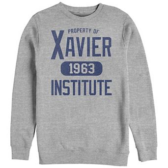Big & Tall Marvel X-Men Property Of Xavier Institute Fleece Sweatshirt