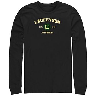 Big & Tall Marvel Loki Laufeyson Est. 1949 Long Sleeve Graphic Tee