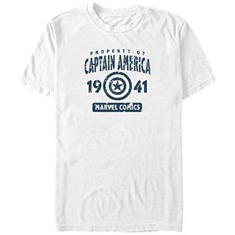 Big & Tall Marvel Captain America 1941 Marvel Comics Graphic Tee