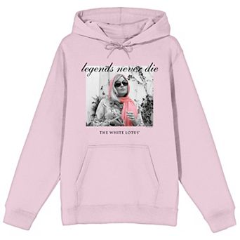 Juniors' White Lotus Tanya McQuoid "Legends Never Die" Hoodie