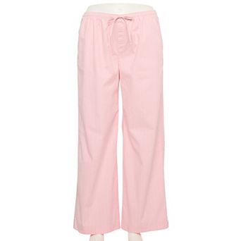 Juniors' Plus Size SO® Mid Rise Elastic Waist Pants