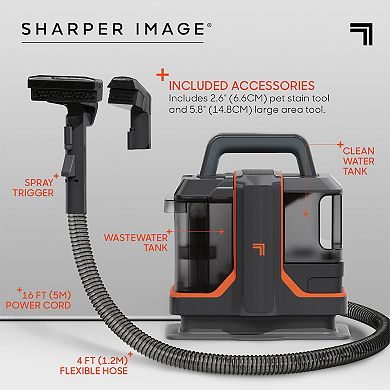 Sharper Image® Stain Cleaner Portable Spot Vacuum