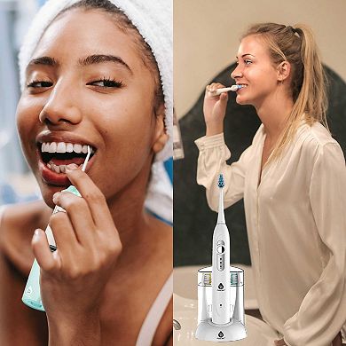 Pursonic Rechargeable Toothbrush & Water Flosser Duo With Multi Year Supply