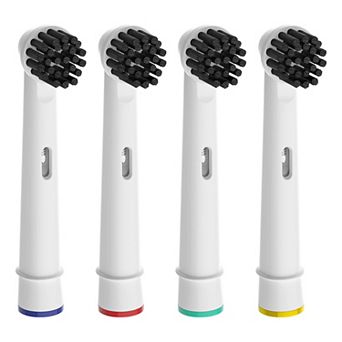 Pursonic Replacement Toothbrush Heads Charcoal Infused Bristles Compatible With Oral B