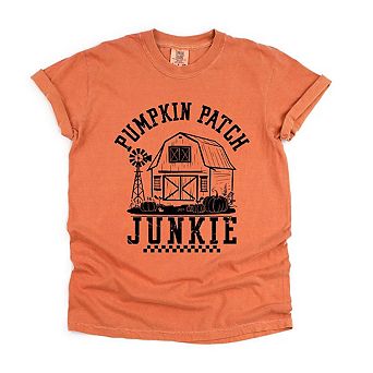 Pumpkin Patch Junkie Barn Garment Dyed Tees