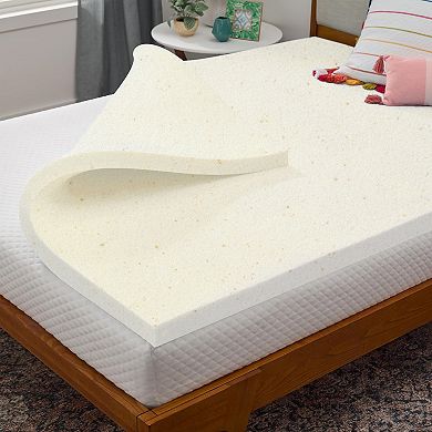 Continental Sleep, 1-inch Copper-infused Memory Foam Mattress Toppers