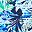 Blue Stripe Palm