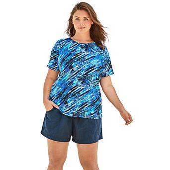 Swim 365 Women's Plus Size The Swim Tee