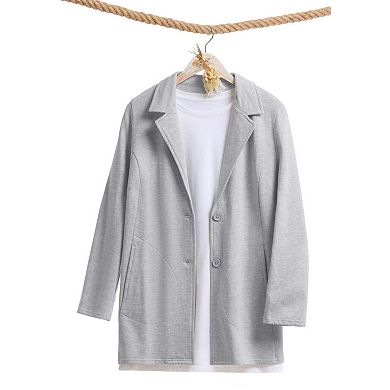 Woman Within Plus Size Knit Blazer