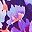 Radiant Purple Floral