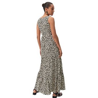 ellos Plus Size Tiered Maxi Dress