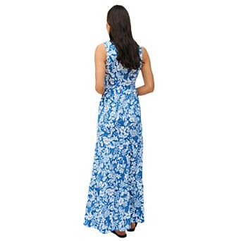 ellos Plus Size Tiered Maxi Dress