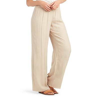 Women's AB Studio Elastic Waistband Lined Pants