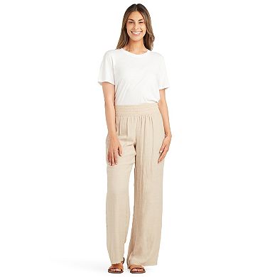 Women's AB Studio Elastic Waistband Lined Pants