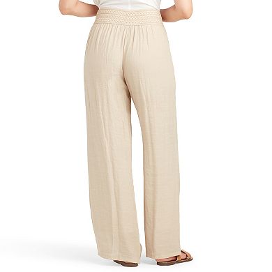 Women's AB Studio Elastic Waistband Lined Pants